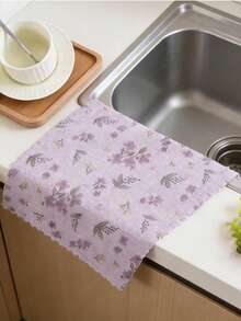 20片/10片/5片/1片套装，高吸水性、不掉毛、加厚厨房抹布，也适用于地板清洁，是家庭、公寓、厨房、浴室清洁的必备用品。 - 彩色 - 查看 10