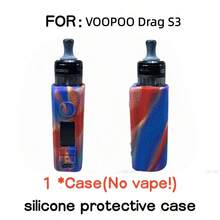 Voopoo Drag S3 硅胶保护壳，防刮防指纹磨砂防滑，轻薄防震，适用于 Drag S3，告别刮痕 - 多色 - 查看 9