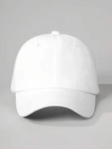 1pc Solid Color Flat Brim Baseball Cap, Adjustable Sports Hat For Outdoor Sun Protection, Casual Wear, Suitable For Spring, Autumn, Travel, Beach Resort, Men & Women, Y2K Style, Baseball Cap, Flat Brim Hat, Y2K Hat, Sun Hat, Outdoor Cap, Travel Cap, Unisex Hat, Casual Hat, Adjustable Cap, Sports Hat - Multicolor - 查看 3