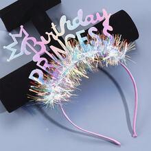 Cute Party Letter Birthday Headband - Multicolor - View 10