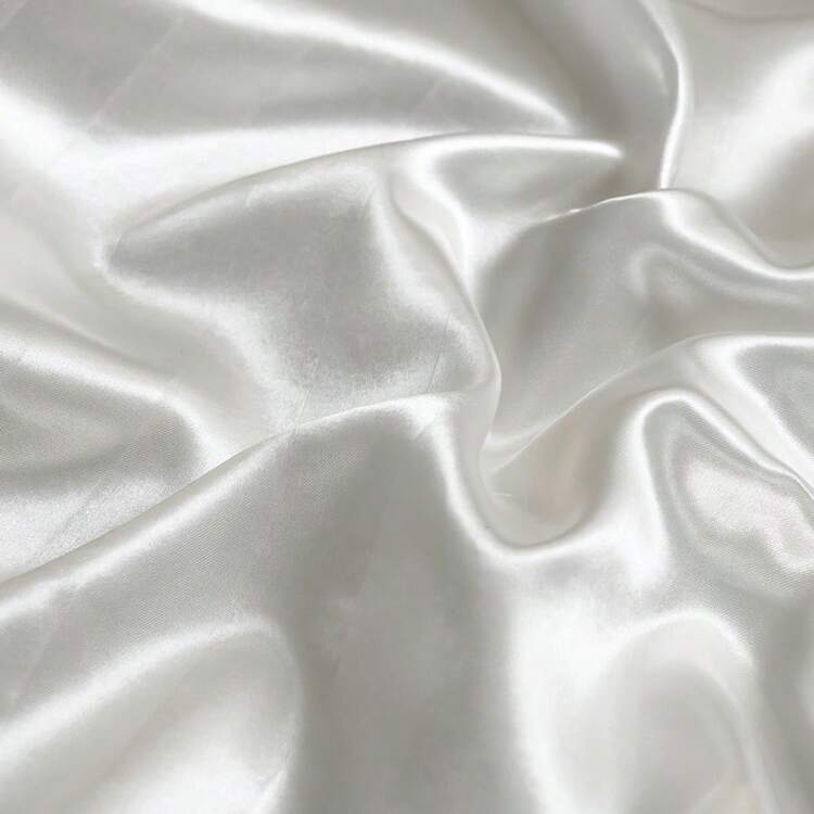 2pcs Luxury Satin Pillowcase, Soft & Breathable, Anti-Wrinkle, Gentle Hair & Skin Care, Improve Sleep Quality. Pillowcase Only, No Filling, Silky Smooth, Ultra Soft & Breathable, Machine Washable. Ideal Gift For Family, Friends, And Travelers. Envelope Closure, Cool & Comfortable, Luxury Bedding Pillowcase, Ultra Soft Hotel Pillowcase, Fits Standard, Queen, King Size Beds - White - View 8