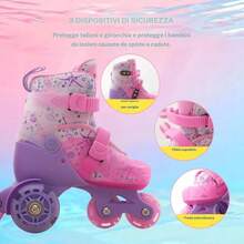 Kids Skates - Rose Red - View 6