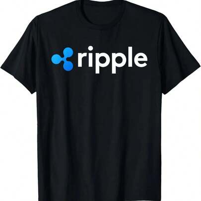 Ripple Logo Crypto XRP Coin Cryptocurrencies T-Shirt