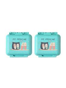 Hộp đựng thuốc mini 6 ngăn di động, hộp đựng thuốc, hộp đựng thuốc du lịch in chữ "My Pill Pack" và họa tiết viên thuốc, hộp đựng thuốc nhỏ 6 ngăn, hộp đựng thuốc kín, hộp đựng thuốc 6 ngày/tuần, hộp đựng thuốc thiết yếu khi đi du lịch, hộp đựng vitamin hàng ngày, hộp đựng thuốc bỏ túi, hộp đựng đồ trang nhã, vật dụng thiết yếu trong gia đình, vật dụng cần thiết khi đi du lịch, trang trí phòng. - Nhiều màu - Xem 20