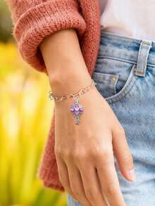 Mặt dây chuyền Texas sọc kẻ độc đáo, tối giản, bằng bạc sterling 925, món quà trang sức tinh tế phù hợp cho cả nam và nữ. - Bộ 3 - Xem 7