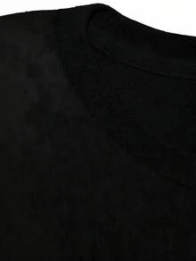 Stray Kidss Logo Shirt: SKZ Kpop Fandom Tee - 黑色 - 查看 4