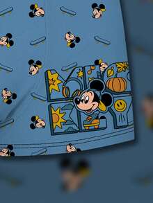 Disney 男士3D印花平角内裤，日常休闲必备内衣，时尚设计 - 彩色 - 查看 5