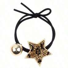 1 Korean Style New Leopard Print Hair Tie - Sweet Love Design, High Elasticity Latex Core With  Leopard Print | Hair Accessories / Korean Fashion / Leopard Element / Sweet Accessories / Adult Hair Tie - 1 Piece - View 10