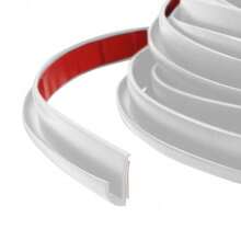 5/10m J Shape RV Water Guide Strip Gutter Camper Flexible Drip Rail Molding UK - A - View 2