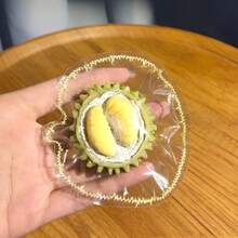 新款逼真水果毛绒挤压玩具 - 苹果、哈密瓜、榴莲，缓解压力，舒缓情绪，生日礼物、节日礼物，完美礼物 - 彩色 - 查看 6