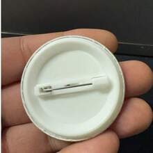 1 pieza Broche de con diseño de 4,4 cm/1,73 pulgadas, broche, insignia adecuada para colocar en ropa, bolsos, mochilas, regalo divertido para familiares y amigos - Caqui - Ver 4