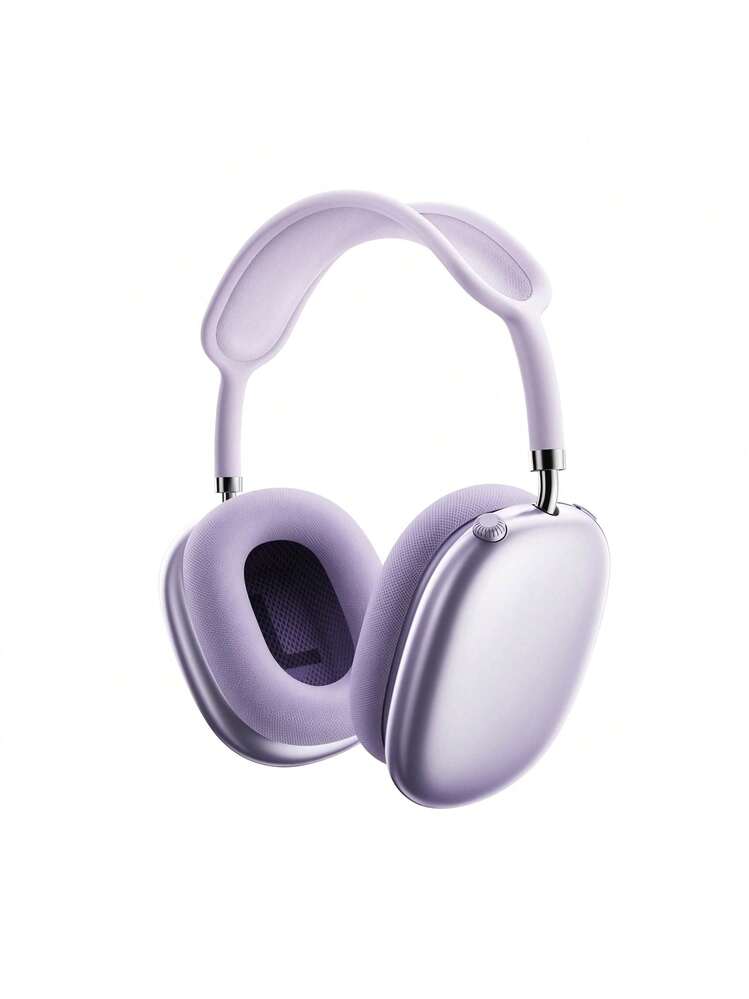 REMAX Auriculares supraurales de larga duración RB-300HB, tecnología Bluetooth 5.4 de bajo consumo, carga rápida, sonido de alta calidad, ajuste cómodo, color morado niebla - Niebla púrpura - Añade 7