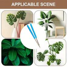 Handheld Soft Bristle Leaf Cleaning Brush With Wooden Handle - Perfect For Home, Garden And Outdoor Use - Multicolor - View 7