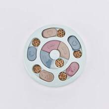 1pc Dog Puzzle Feeder Slow Feeding Bowl, Interactive Puzzle Toy, Anti-Slip Slow Feeder For Dogs & Cats - Multicolor - View 16