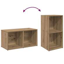 vidaXL TV-Möbelset 2 Stück Handwerks-Eiche 72 X 35 X 36,5 Cm - Giallo - Visualizzare 8