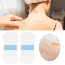 50/100pcs Neck Lift Tapes, Invisible & Non-Irritating, Waterproof & Breathable, Neck Lifting Tapes, Neck Wrinkle Tapes, PU Film Neck Wrinkle Tapes, Waterproof & Washable, Invisible Lifting & Firming, Fade Neck Wrinkles, Lightweight & Comfortable, Beige Protective Film, Discreet Wear, Flexible Fit (Use With Neck Cream & Body Lotion) - Multicolor - View 3