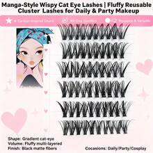 570pcs Eyelash Extension Kit, Russian Eyelash Extension Set, Pointed Individual Lashes, 3D Fluffy Lashes, D Curl Lash Clusters, 10-18mm Lash Extension, 6 Styles Lash Clusters, Pointed Individual Lashes, Various Natural Makeup Effects, Pointed/40D/60D/80D/100D Reusable Individual Segment False Lashes, Lightweight & Soft, Lash Extension Lash Clusters, Lash Clusters, Individual Lashes, Eyelashes, False Eyelashes - màu đen - Xem 3