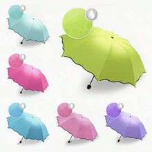 Sombrilla Mágica De Bolsillo Protección Uv Paraguas, Sombrilla que cambia de diseño con el agua, Portátil, Plegable, Con Funda y Diferentes Colores, Lluvia Diseño Compacto para Uso Diario - Multicolor - Ver 5