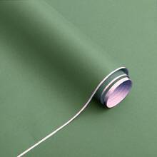 Self-Adhesive Film Green Matt Thickened Sticker Furniture Kitchen For Cupboards Tables Wall DIY Renovation Wallpaper - 1PC - View 18