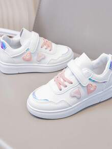 青少年舒适运动鞋，适合跑步、校园穿着，四季皆宜，时尚运动鞋 - 粉色 - 查看 4