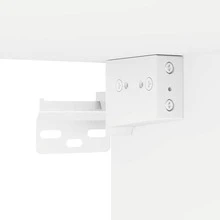 vidaXL TV-Wandschrank Wandmontiert Weiß 30 X 31 X 80 Cm Holzwerkstoff - White - View 10