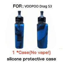 Voopoo Drag S3 硅胶保护壳，防刮防指纹磨砂防滑，轻薄防震，适用于 Drag S3，告别刮痕 - 多色 - 查看 5