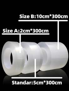 Wasserfestes, schimmelresistentes Dichtungsband, geeignet für Küche und Badezimmer, transparente Farbe, perfekt zum Abdichten von Rissen, Ecken und um die Toilettenbasis - A - Übersicht 6