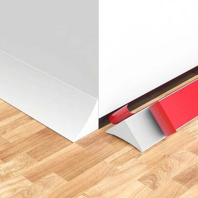 1 件 39.37 英寸/78.74 英寸/118.11 英寸 柔性 L 型四分之一圆角装饰条，可弯曲，双面胶，即撕即贴，适用于地板边缘、墙角、楼梯、橱柜和浴缸边缘，0.59 英寸 x 0.59 英寸