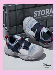 Disney 1 Pair  Collaboration Children's Sneakers, Suitable For Daily Wear, Festivals, Sports, Outdoor Activities, Comfortable, Non-Slip, Breathable (Boys' Sneakers, Boys' Skate Shoes, Children's Sneakers, Girls' Sneakers, Girls' Skate Shoes) - Blue - View 6