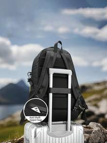 40L Outdoor Hiking Bag, Large Capacity Hiking Bag, Hiking And Sports Travel Bag, Travel Camping Backpack, Men's And Women's Backpack, College Student High School Return Backpack - Multicolor - View 6