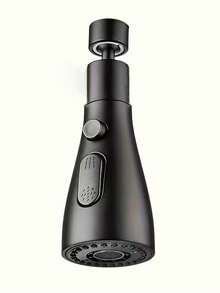 1 pieza Grifo de cocina extraíble de acero inoxidable, grifo de fregadero de níquel cepillado de arco alto de un solo mango, grifo giratorio de 360° con función de extracción, control de flujo de dos niveles, adecuado para el hogar, restaurante, baño, caravana, tocador, granja y fregadero de bar - Multicolor - Ver 16