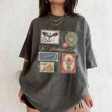 Comfort Shirt TOG Book Stamps Comfort  Shirt, Terrasen The Thirteen T Shirt Aelin Fireheart Tee TOG Series Gift For Book Lover - màu đen - Xem 1