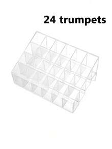 Lipstick Storage Box Dustproof Desktop Cosmetic Transparent Acrylic Shelf - Multicolor - View 10