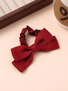 1 pieza Diadema con lazo dulce para niñas, de moda minimalista y versátil - Multicolor - Ver 8