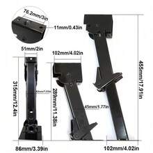 2X 1000lbs RV Stabilizer Jacks Telescoping Travel Trailer Jack Camper Stand Rod - 2PCS - View 3