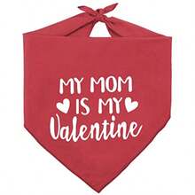 Valentines Dog Bandana Red Pet Valentine Scarf For Medium Large Dogs - As Pic - View 5