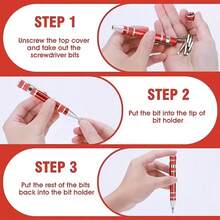 Bộ tua vít đa năng 8 trong 1, bộ dụng cụ sửa chữa chính xác bằng hợp kim nhôm, dụng cụ bảo trì di động và thiết thực. - Tua vít 8 trong 1 - Xem 8