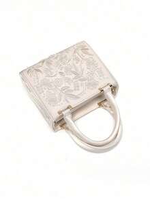 Elegant And Stylish Pearl Bags, Women's Mini Handbags, Women's Chain Crossbody Bags, Fashionable Small Handbags, Women's Luxury Designer Wallets, And Women's Fashion Bags. - White - View 4