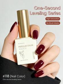 1瓶15毫升凝胶指甲油 - 持久亮泽，高饱和度光泽，坚固耐用，适合美甲沙龙DIY，女士美甲礼物 - 彩色 - 查看 8