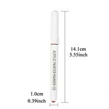 Bộ bút dạ LANGUO 288 màu, bút vẽ acrylic đầu mềm, thích hợp cho nhiều bề mặt, tô màu đều, món quà sinh nhật và Giáng sinh lý tưởng. - 288 - Xem 3