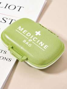 1 Hộp đựng thuốc di động có in hình, chống ẩm, hộp đựng thuốc nhiều ngăn tiện dụng khi đi du lịch, hộp đựng thuốc nhỏ gọn bỏ túi, hộp đựng thuốc vitamin di động, hộp đựng thuốc tái sử dụng cho nam và nữ, hộp đựng thuốc theo dõi sức khỏe, hộp đựng thuốc bỏ túi hàng ngày để đựng vitamin, thuốc, thực phẩm chức năng, phụ kiện thiết yếu cho gia đình và khi đi du lịch. - Nhiều màu - Xem 18