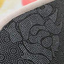 1pc Flocked Bathroom Letter Cute Cartoon Anti-Slip TPR Absorbent Soft Washable Bathroom Mat - Bathroom Mat - View 5