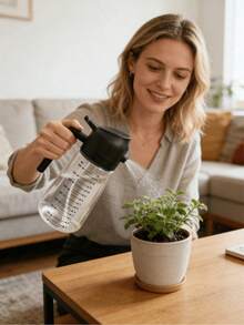 1pc 400ml 2-In-1 Olive Oil Sprayer Bottle, Multi-Functional Tilting Spraying Design, Leak-Proof Seasoning Container, Suitable For Cooking, Grilling, Salad, Baking, Soy Sauce, Vinegar, Essential Kitchen Tool - Multicolor - View 8