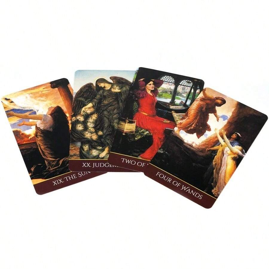 78pcs Persephone's Garden Tarot Card Set, Chthonia Edition, Exquisite Artistic Tarot Board Game Cards, Underworld Queen - Multicolor - View 1