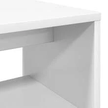 vidaXL TV-Schrank Weiß 80 x 30 x 40 cm Holzwerkstoff - Bianco - Visualizzare 8