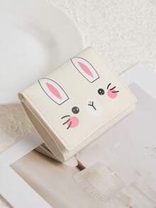 1pc Cute Children's Wallet & Card Holder, Cartoon Cat Casual Pouch, Girls' Small Coin Purse, Travel & Daily Use Wallet - Multicolor - View 6