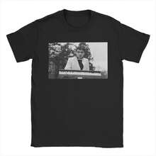 Camisetas de humor de Rowan Atkinson, Not The Nine O Clock News, Mr Bean, actor, camisetas de algodón de cuello redondo para hombres, camiseta de manga corta - Negro - Ver 1