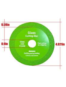 Stone Cutting Blades, Saw Blades, Wood Saw Blades, Angle Grinder Saw Blades, Glass Cutting Blades, Marble Cutting Blades, Diamond Cutting Blades, Brazed Saw Blades, Fast Cutting Speed, And Efficient, Durable And Long-Lasting - Glass Slices - View 4