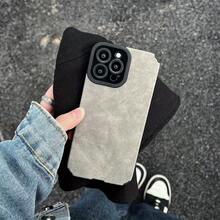 Funda de Teléfonoóvil de Cuero PU Mate - Elegante y Protectora - Para Todos los Smartphones - Regalo Perfecto para Amantes de la Tecnología - Azul - Ver 4