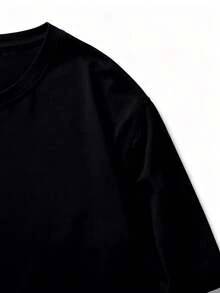 KATSEYE The Beautiful Chaos Graphic,Unisex Short Sleeve GIFT For Fans Graphic Print Design Casual Men's T-Shirt Tee Shirt  For Men - 黑色 - 查看 3